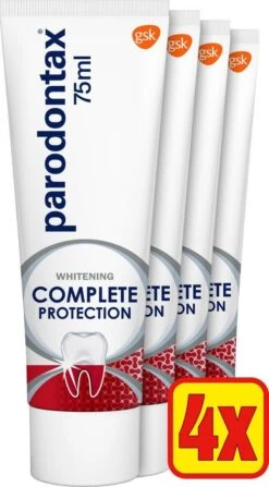 Parodontax Complete Protection Whitening - Tandpasta - Tegen Bloedend Tandvlees - 4x75 Ml -Verzorgingsproducten 663x1200 3