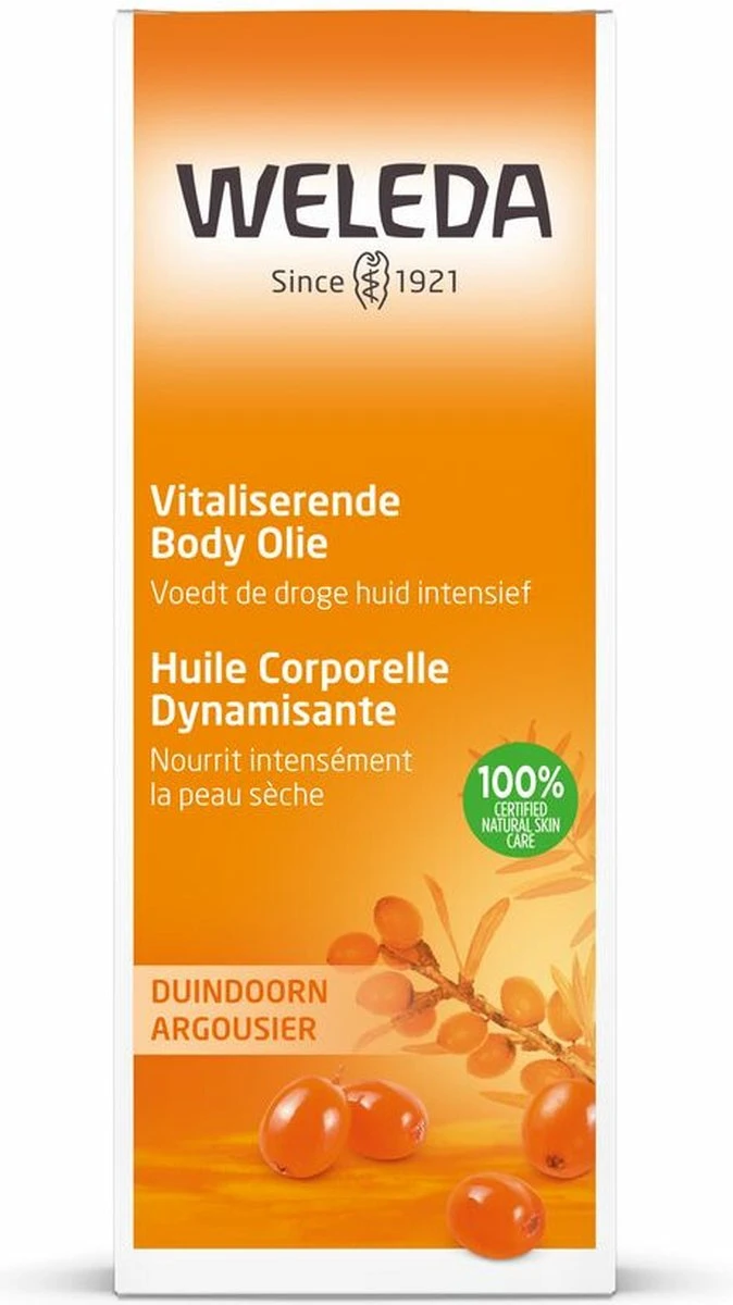 Weleda Duindoorn Vitaliserende Body Olie 6 Weleda Duindoorn Vitaliserende Body Olie - Afbeelding 4