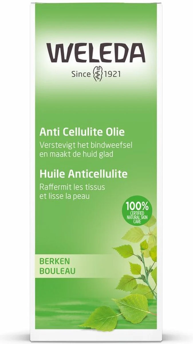 Weleda Berken Anti Cellulite Olie 6 Weleda Berken Anti Cellulite Olie - Afbeelding 4
