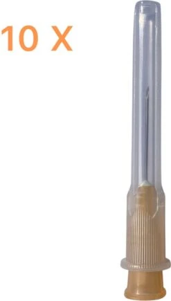 Terumo - Gelaat Steriele Naalden - 25g - 0.5 X 16 Mm - Oranje - Gerstkorrel - Milia - Comedonen - 10 Stuks -Verzorgingsproducten 682x1200 2