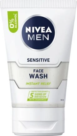 NIVEA MEN Sensitive Reinigingsgel - Face Wash - 100 Ml
