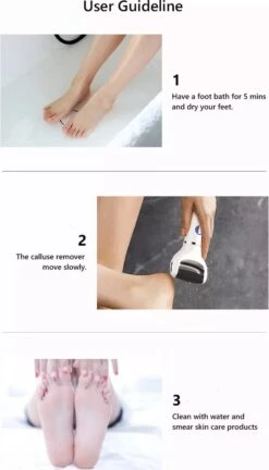 Vastu Eeltverwijderaar - Elektrische Oplaadbare Voetvijl Inclusief Opvangdoekje & Opbergzakje - Callus Remover - Inclusief Extra Opzetvijlen 22 Vastu Eeltverwijderaar - Elektrische Oplaadbare Voetvijl Inclusief Opvangdoekje & Opbergzakje - Callus Remover - Inclusief Extra Opzetvijlen -Verzorgingsproducten 686x1200