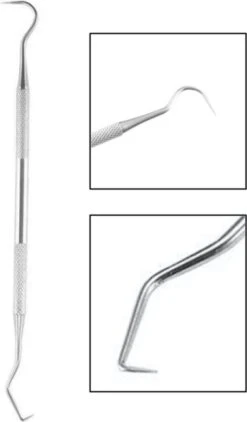 2x PD® - Tandsteen Verwijderaar - Tandenstoker - Tandsteenhaakje - 17 Cm 7 2x PD® - Tandsteen Verwijderaar - Tandenstoker - Tandsteenhaakje - 17 Cm -Verzorgingsproducten 703x1200 3