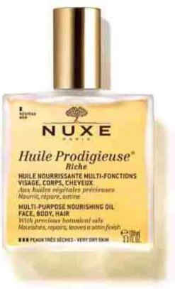 Nuxe Huile Prodigieuse Riche Dry Oil Droogolie - 100 Ml -Verzorgingsproducten 728x1200