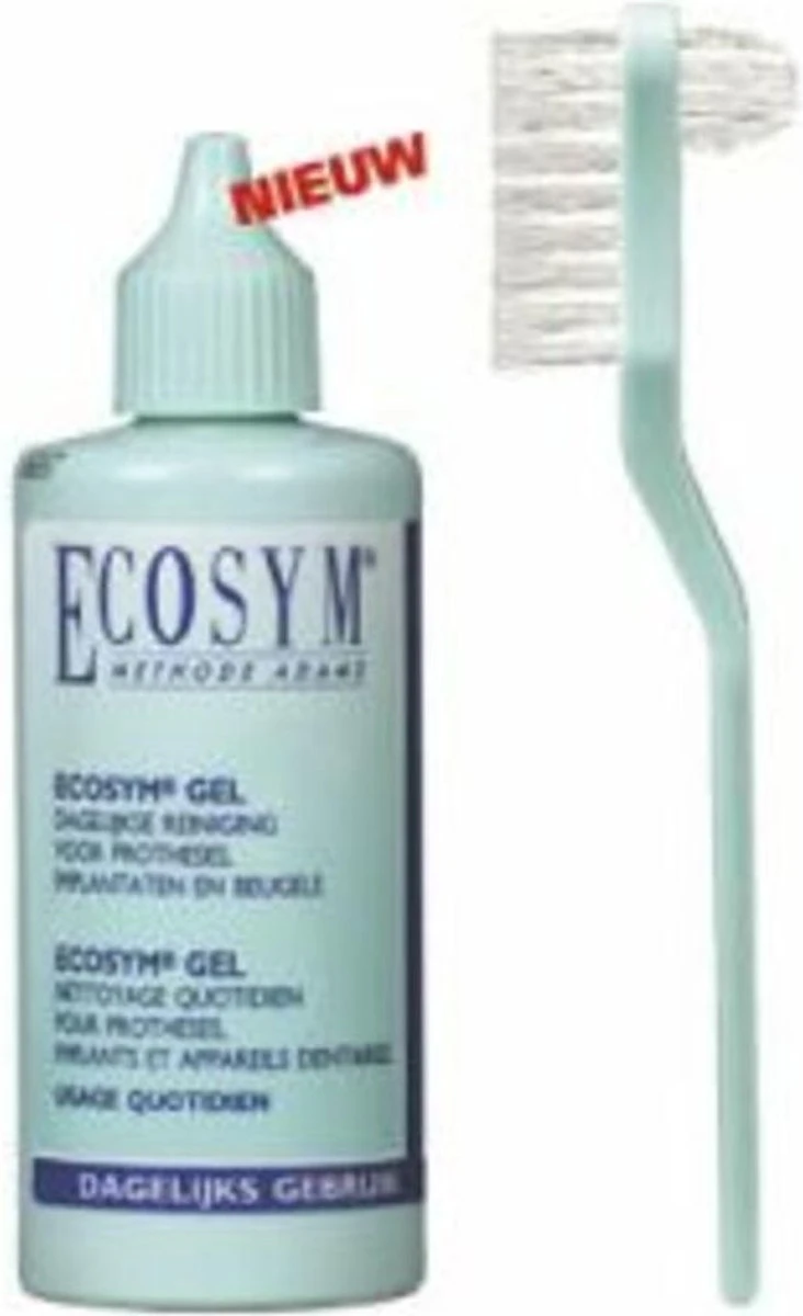 Ecosym Borstel - Kunstgebitreiniging - Tandenborstel - 1 Stuk 4 Ecosym Borstel - Kunstgebitreiniging - Tandenborstel - 1 Stuk - Afbeelding 2