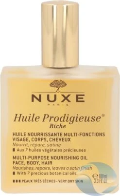 Nuxe Huile Prodigieuse Riche Dry Oil Droogolie - 100 Ml -Verzorgingsproducten 737x1200 1