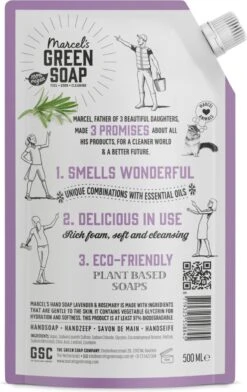 Marcel's Green Soap Handzeep Navulling Lavendel & Rosemarijn - 500 Ml 12 Marcel's Green Soap Handzeep Navulling Lavendel & Rosemarijn - 500 Ml -Verzorgingsproducten 756x1200 1