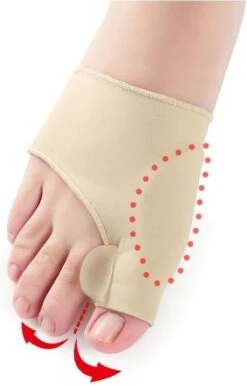 Hallux Valgus - Teenspreider - Teencorrector - Hallux Valgus Grote Teencorrector - Sok 2 Stuks -Verzorgingsproducten 767x1200 1