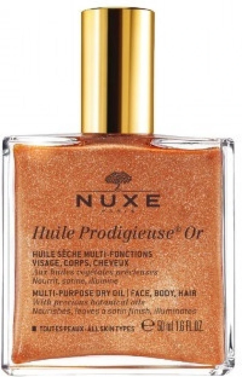 Nuxe Huile Prodigieuse Or Shimmering Dry Oil - Huidolie - 50 Ml 3 Nuxe Huile Prodigieuse Or Shimmering Dry Oil - Huidolie - 50 Ml