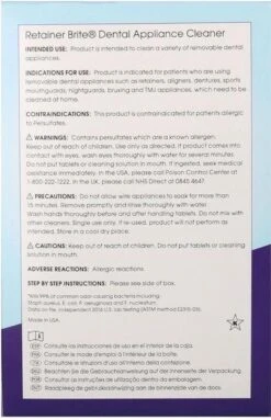Retainer Brite Reinigingstabletten - 96 Stuks -Verzorgingsproducten 773x1200 3