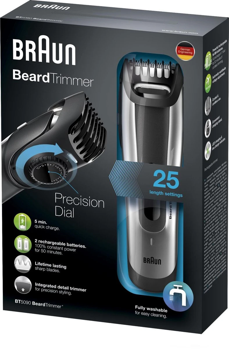 Braun BT5090 - Baardtrimmer 9 Braun BT5090 - Baardtrimmer - Afbeelding 7