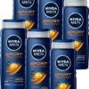 NIVEA MEN Sport - 6 X 500 Ml - Voordeelverpakking - Douchegel -Verzorgingsproducten 792x1200 5