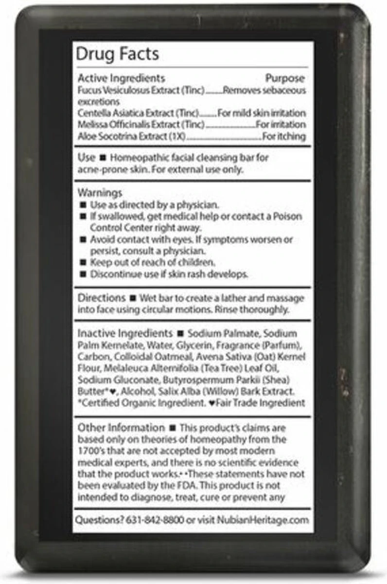 Shea Moisture African Black Soap - Soap Bar - 230 Gr 4 Shea Moisture African Black Soap - Soap Bar - 230 Gr - Afbeelding 2