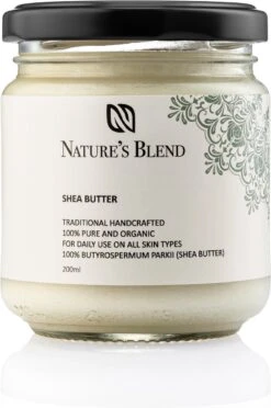 Nature's Blend - Shea Butter - Puur & Ongeraffineerd - 200 Ml - Huid En Lichaam