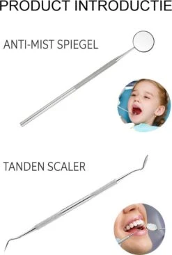 Newide Professionele Tandarts Set Met Luxe Etui – Tandsteen Verwijderaar – RVS Tandarts Setje – Tandenstokers – Tandartshaakje – Tand Verzorging Gereedschap Set – Tandplak Verwijderaar -Verzorgingsproducten 808x1200 3