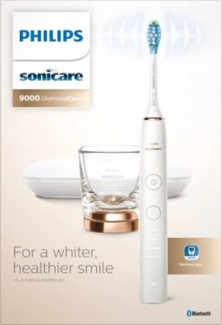 Philips Sonicare DiamondClean 9000 HX9911/94 - Luxe Elektrische Tandenborstel - Wit En Rosé Goud -Verzorgingsproducten 819x1200 3