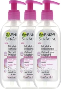 Garnier SkinActive Micellaire - 3x 200ml - Reinigingsgel