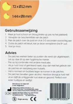 Dea Sirona Pimple Patch - Acne Patch - Puisten Verwijderaar - Puisten Pleister - Acne Pleister - Acne Sticker - Puistjes Verwijderen - 216 Stuks -Verzorgingsproducten 837x1200 4