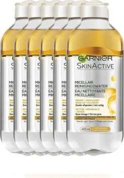 Garnier Face SkinActive Micellair Reinigingswater Waterproof Make-up - 6 X 400ml – Voordeelverpakking -Verzorgingsproducten 837x1200 5