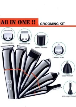 Baardtrimmer/Body Groomer-6in 1-voor Mannen-waterdicht-voor Baardhaar-hoofdhaar-lichaamshaar -Verzorgingsproducten 850x1200