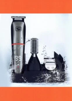 Baardtrimmer/Body Groomer-6in 1-voor Mannen-waterdicht-voor Baardhaar-hoofdhaar-lichaamshaar -Verzorgingsproducten 859x1200