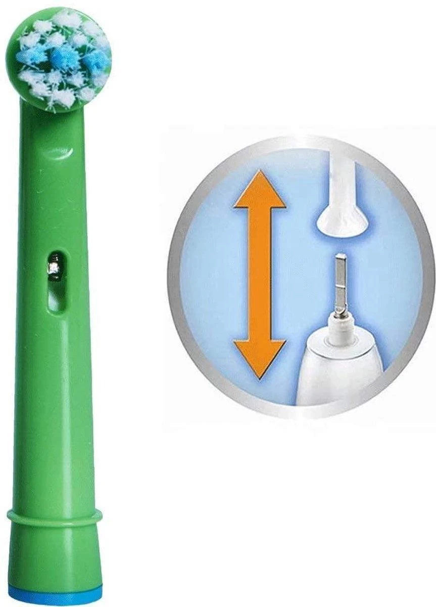 EB-10A Opzetborstels Voor Kids - 12 Stuks Vardaan Opzetborstel Voor Elektrische Tandenborstels - Oral-B - Voor Kleine Tandjes - Zachte Borstelharen - Oral-B - Voor Elektrische Tandenborstel - Mondhygiëne - Junior - 12x 10 EB-10A Opzetborstels Voor Kids - 12 Stuks Vardaan Opzetborstel Voor Elektrische Tandenborstels - Oral-B - Voor Kleine Tandjes - Zachte Borstelharen - Oral-B - Voor Elektrische Tandenborstel - Mondhygiëne - Junior - 12x - Afbeelding 8