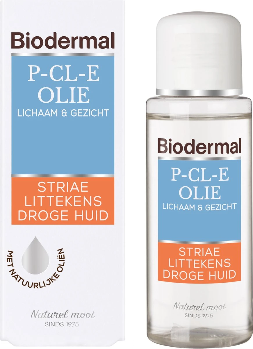 Biodermal P-CL-E Olie - Huidolie - Huidverzorging Voor Striae, Littekens En Droge Huid - Huidolie 75 Ml 8 Biodermal P-CL-E Olie - Huidolie - Huidverzorging Voor Striae, Littekens En Droge Huid - Huidolie 75 Ml - Afbeelding 6