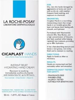 La Roche-Posay Cicaplast Handcrème - 50ml - Beschadigde Huid 38 La Roche-Posay Cicaplast Handcrème - 50ml - Beschadigde Huid -Verzorgingsproducten 897x1200 1
