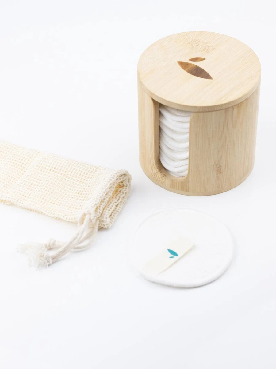 16 St. Herbruikbare Bamboe Wattenschijfjes Incl. Bewaardoos En Waszakje. Duurzaam Alternatief Voor Wegwerp Wattenschijfjes. 7 16 St. Herbruikbare Bamboe Wattenschijfjes Incl. Bewaardoos En Waszakje. Duurzaam Alternatief Voor Wegwerp Wattenschijfjes. - Afbeelding 5