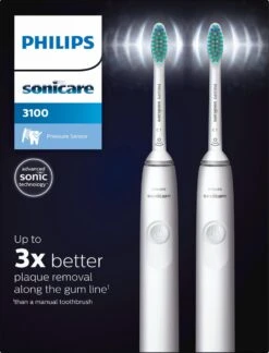 Philips Sonicare Series 3100 HX3675/13 - Elektrische Tandenborstel - Wit - Duopack -Verzorgingsproducten 915x1200
