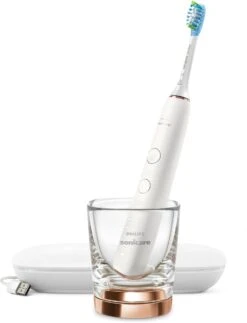 Philips Sonicare DiamondClean 9000 HX9911/94 - Luxe Elektrische Tandenborstel - Wit En Rosé Goud -Verzorgingsproducten 918x1200 2
