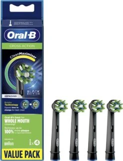 Oral B Oral-B CrossAction - Met CleanMaximiser-technologie - Opzetborstels - Zwart - 4stuks -Verzorgingsproducten 920x1200 3