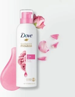 Dove Rose Oil Doucheschuim - 6 X 200 Ml - Voordeelverpakking -Verzorgingsproducten 927x1200 1