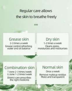 MENGSIQI - Green Mask Stick - Huidverzorging - Gezichtsmasker - Kleimasker - Mee Eters & Acne Verwijderen - Acne Verzorging - Vette Huid - Mee-eter Verwijderaar - Poriën Reiniger -Blackhead - Unisex - Verzachtend -Verkoelend - Dermatologisch Getest -Verzorgingsproducten 950x1200 5