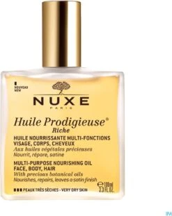 Nuxe Huile Prodigieuse Riche Dry Oil Droogolie - 100 Ml -Verzorgingsproducten 954x1200