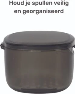 Gebitsbakje - Beugelbakje - Incl. Lekbakje - Roze - Voor - Beugel - Kunstgebit - Prothese - Beugelbakje - Beugeldoosje - Bakje -Verzorgingsproducten 956x1200 2