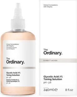 The Ordinary Glycolic Acid 7% Toning Solution - Gezichtsreinigingsmiddel - 240 Ml