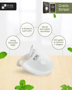 Tandenbleekset INCL. 14 Whitening Strips En 6 Gelpennen - ZONDER PEROXIDE - Teeth Whitening Kit - Tandenbleekset Met Ebook En Nederlandse Handleiding - Tandenblekers - Valentijnsdag Cadeau -Verzorgingsproducten 960x1200 38