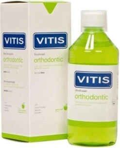 Vitis Orthodontic Mondspoelmiddel - 500 Ml - Mondwater -Verzorgingsproducten 973x1200