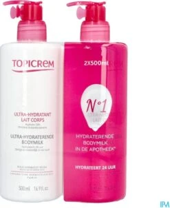 Topicrem Ultra-Moisturizing Body Milk 2x500ml -Verzorgingsproducten 981x1200 3
